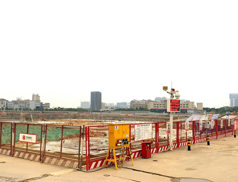 深圳光明中医院施工现场